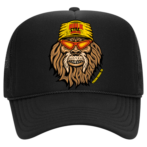 Black Hulksquatch Hulk Still Rules Trucker Hat