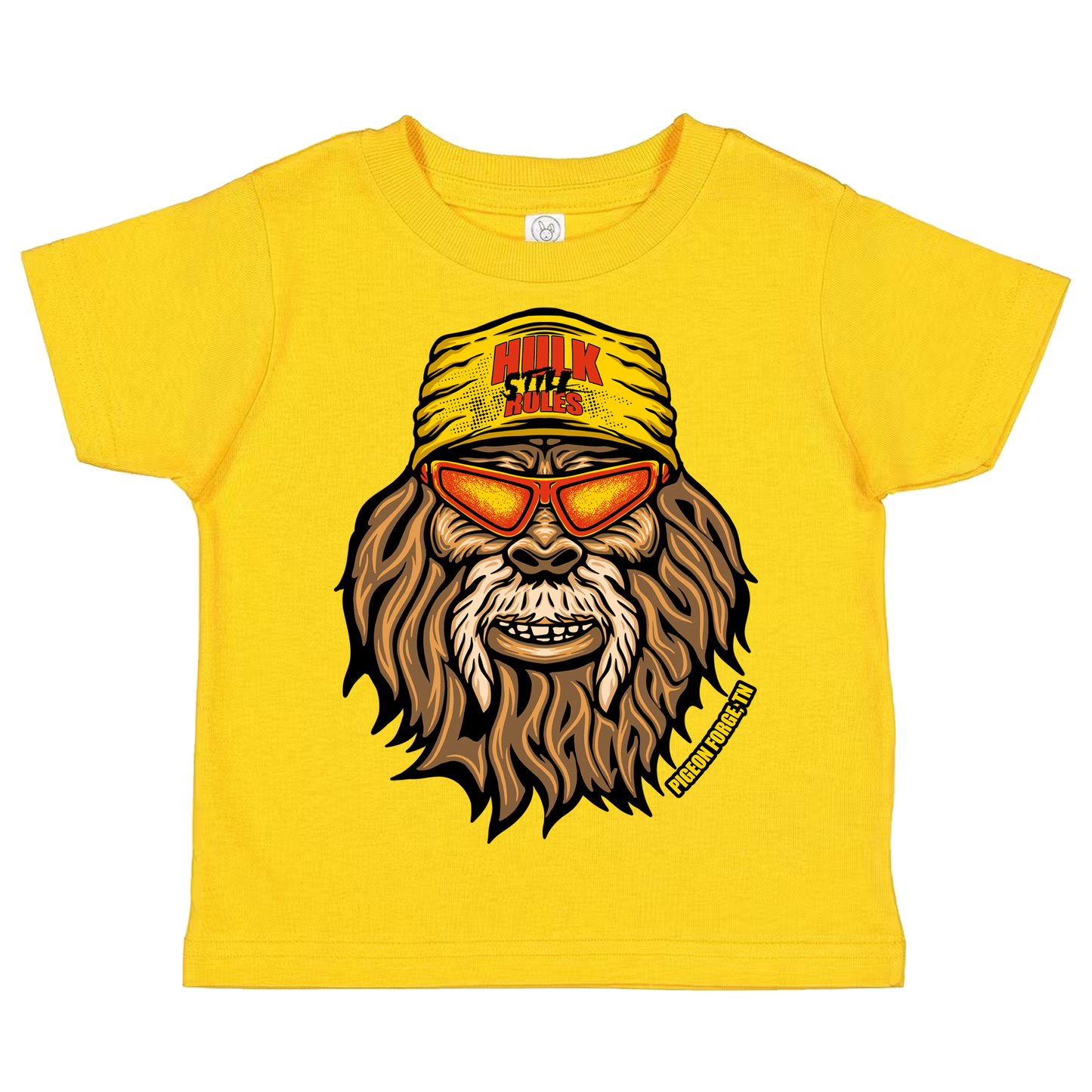 Yellow Hulk Still Rules Hulksquatch Toddler T-Shirt