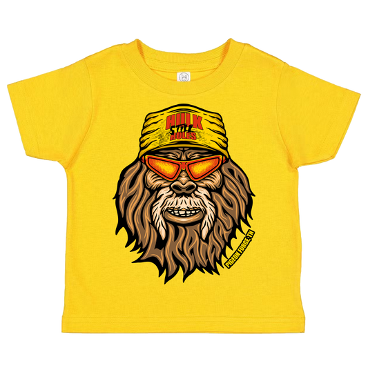 Yellow Hulk Still Rules Hulksquatch Toddler T-Shirt