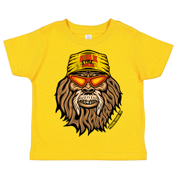 Yellow Hulk Still Rules Hulksquatch Toddler T-Shirt