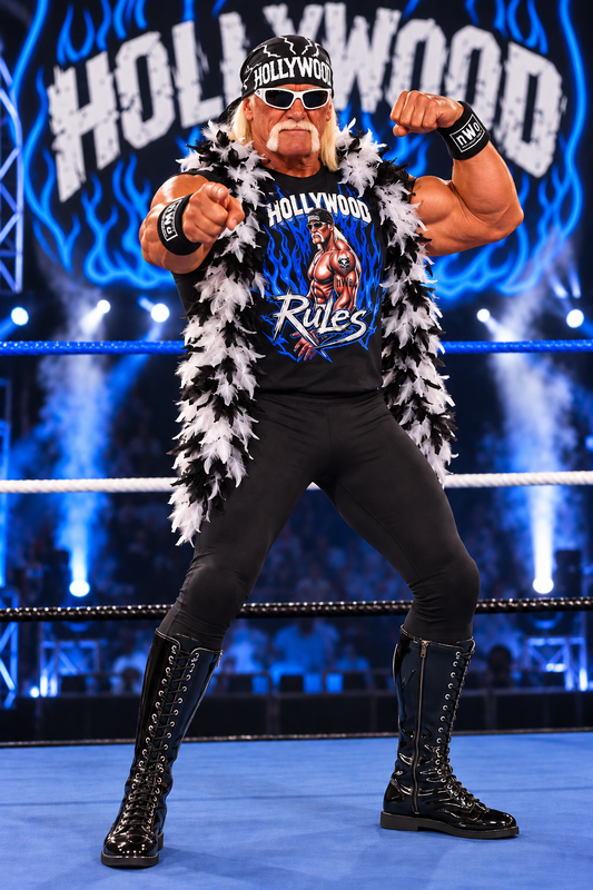 Hollywood Hogan Blue Flame Adult Costume