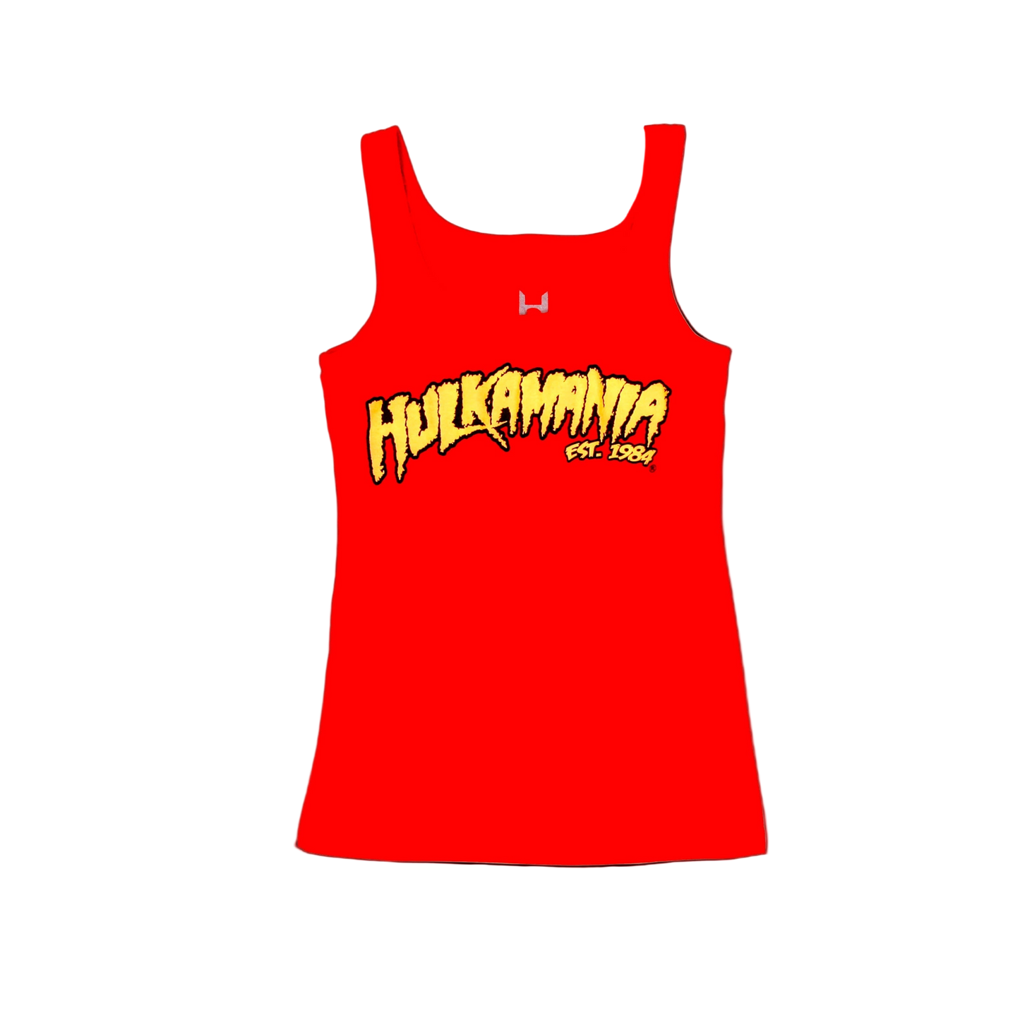 Womens Red Hulkamania Tank Top