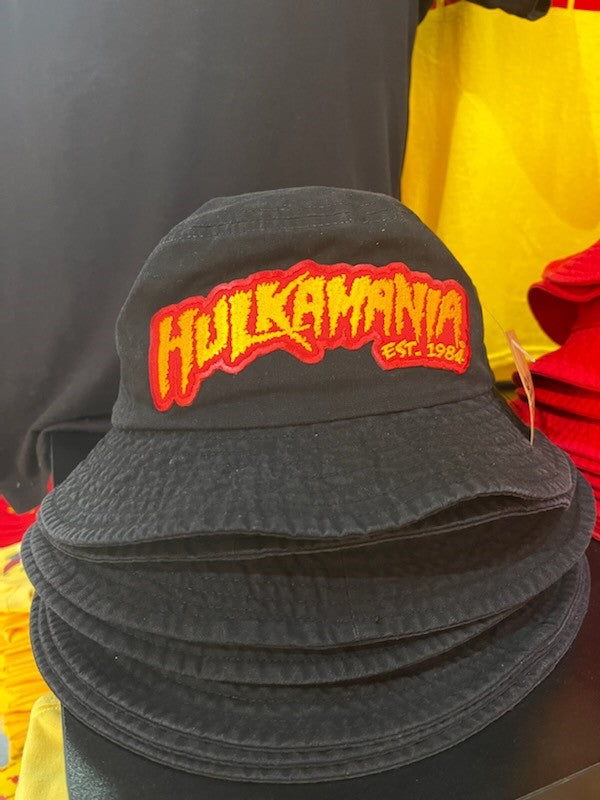 Black Hulkamania Bucket Hat