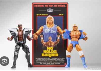 Hulk Hogan vs Zeus No Holds Barred UNSIGNED Figure