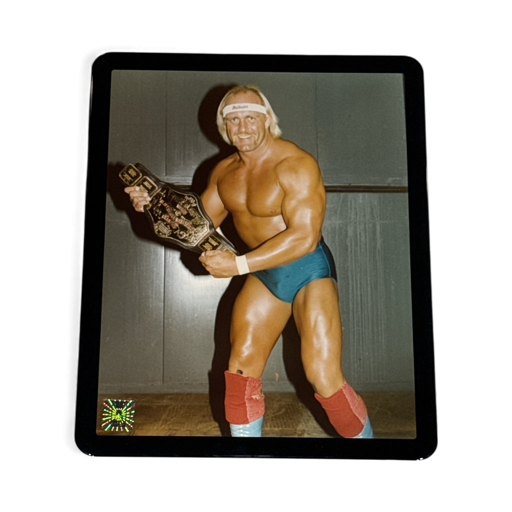 Original Promo - Hulk Heavyweight Wrestling Champion Belt 8x10 Photo