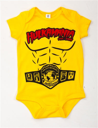 Onesie Yellow Hulkamania