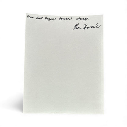 Original Promo - Hollywood Hogan WCW 8x10 Photo