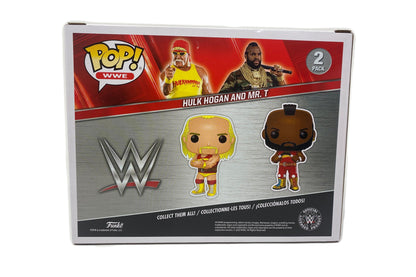 Signed Hulk Hogan & Mr. T Hulkamania “Amazon Exclusive" (51720) Funko Pop! 2 pack