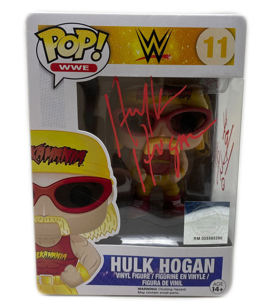 Autographed WWE Hulk Hogan Hulkamania Funko Pop! #11