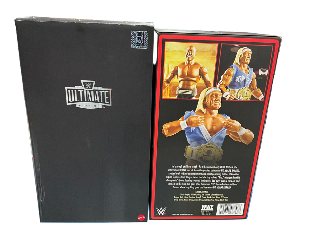 Hulk Hogan Vs Zeus No Holds Barred UNSIGNED Figure