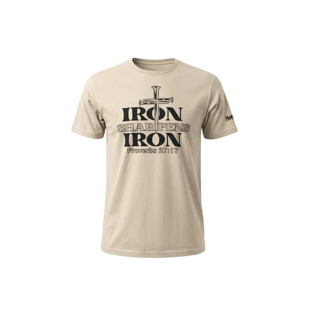 Iron Sharpens Iron Adult T-Shirt