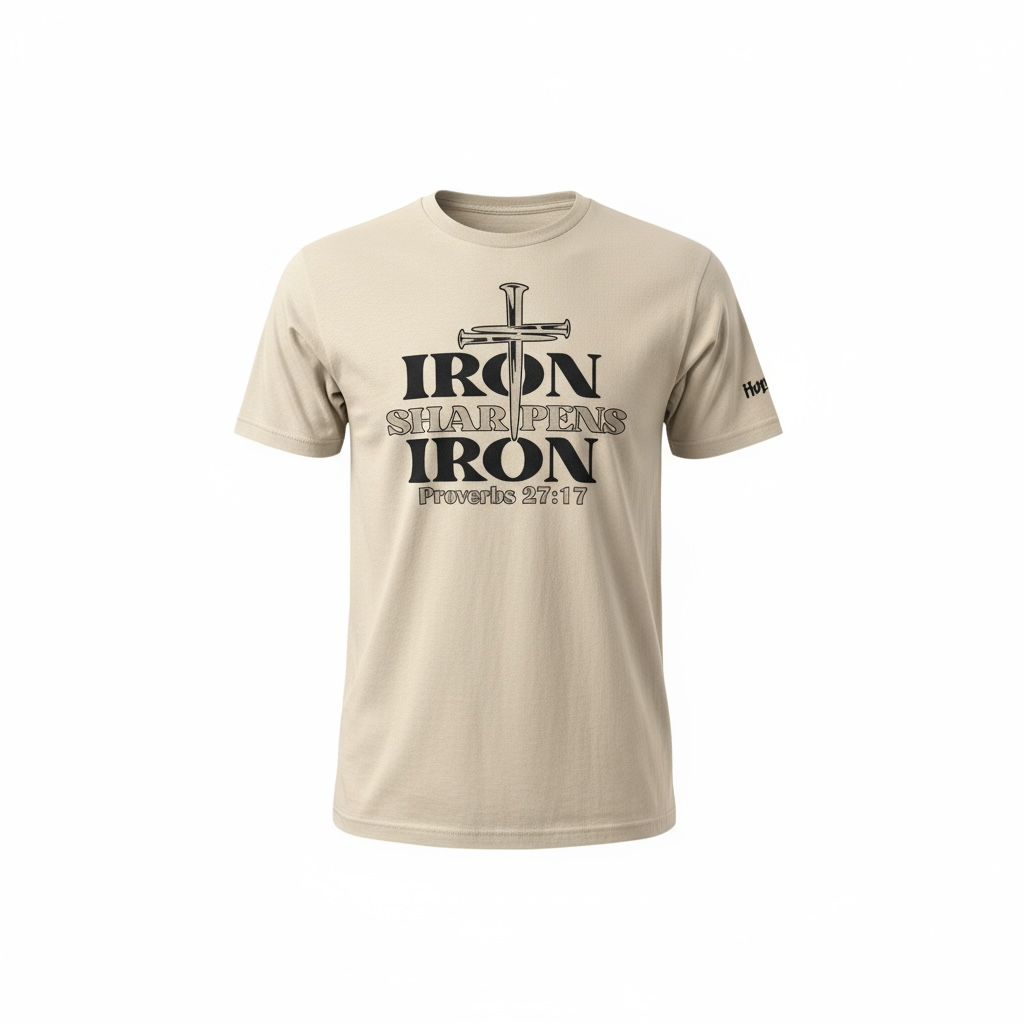 Iron Sharpens Iron Adult T-Shirt