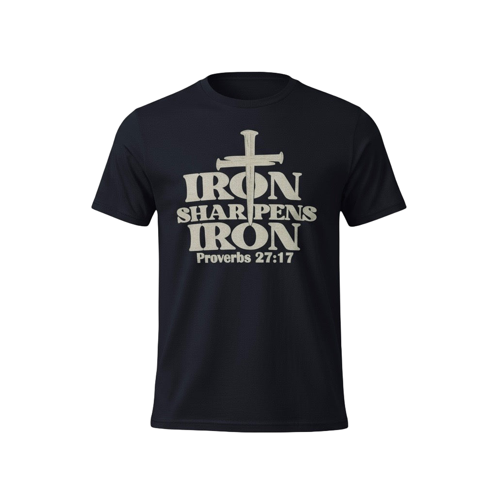 Iron Sharpens Iron Adult T-Shirt