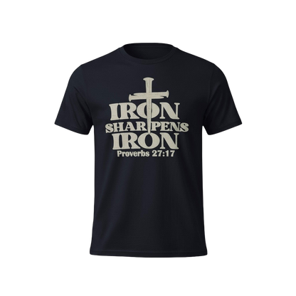 Iron Sharpens Iron Adult T-Shirt
