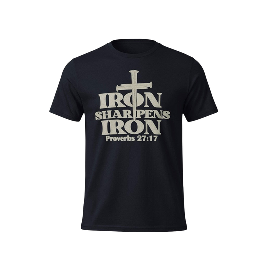 Iron Sharpens Iron Adult T-Shirt