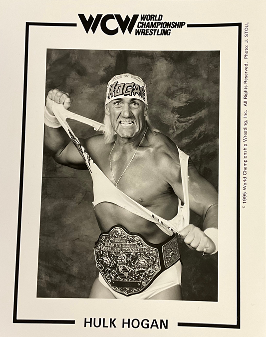Original Promo - Hulk Hogan 8x10 Photo