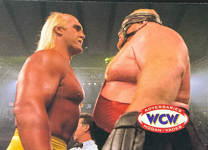Hulk Hogan WCW vs Vader Trading Card