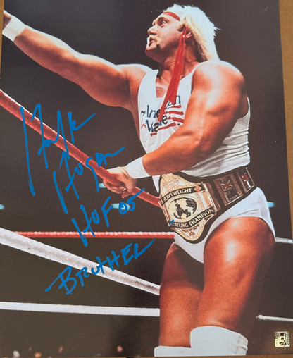 American Made Hulk Hogan Autographed 16x20 Poster