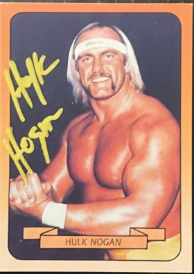 Consigment SR - Hulk Hogan Living Legend Signed Trading Card