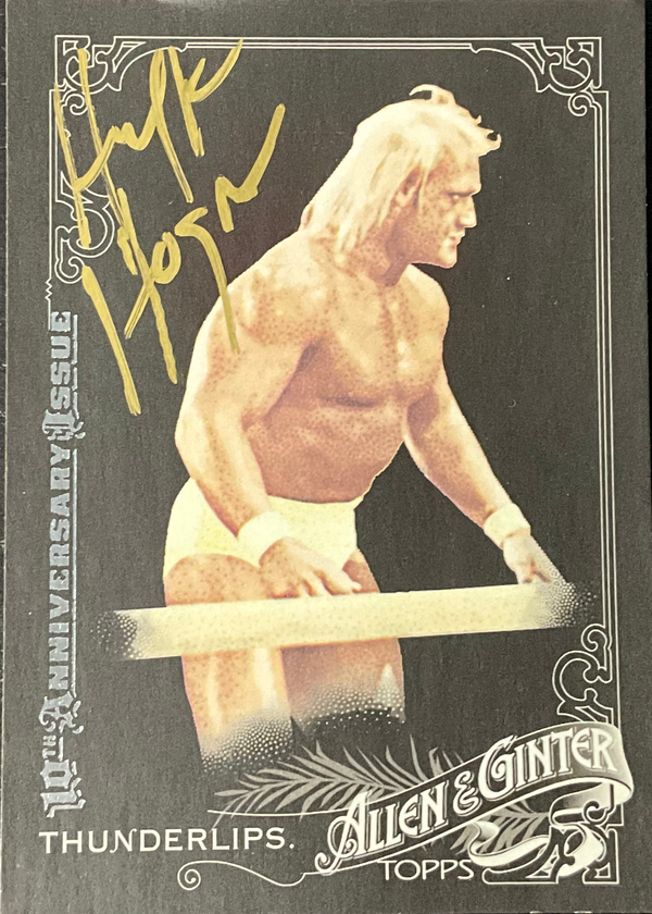 Consignment SR - 10 Anniversary Thunderlips 225 Signed Trading Card