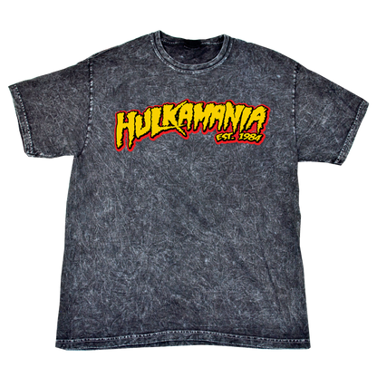 Hulkamania Mineral Wash Adult T-Shirt