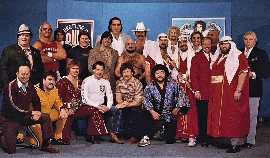 Hulk Hogan AWA 1983 Group Photo 18x24 Unsigned Poster