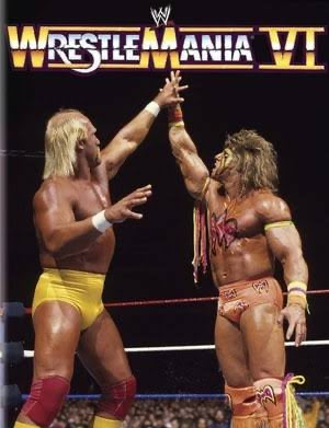 Hulk Hogan Ultimate Warrior Arms Up 16x20 Unsigned Poster