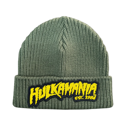 Army Green Hulkamania Beanie