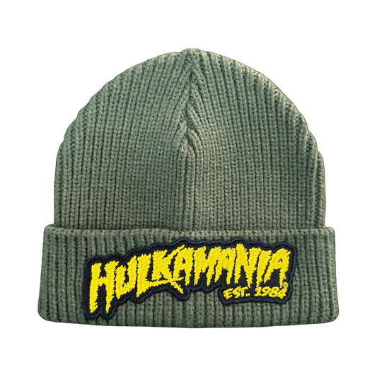 Army Green Hulkamania Beanie