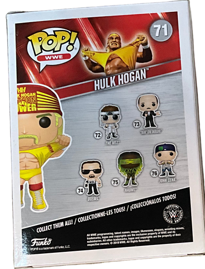 Hulk Hogan Python Pop #71 Signed