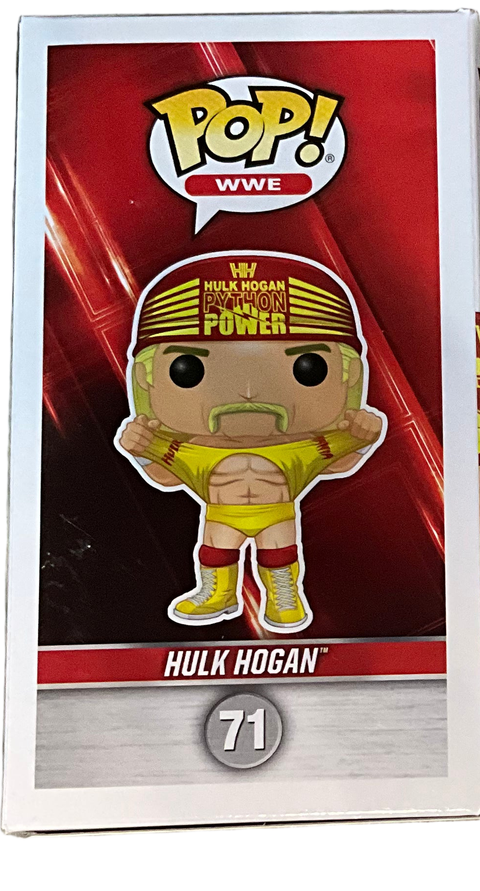 Hulk Hogan Python Pop #71 Signed