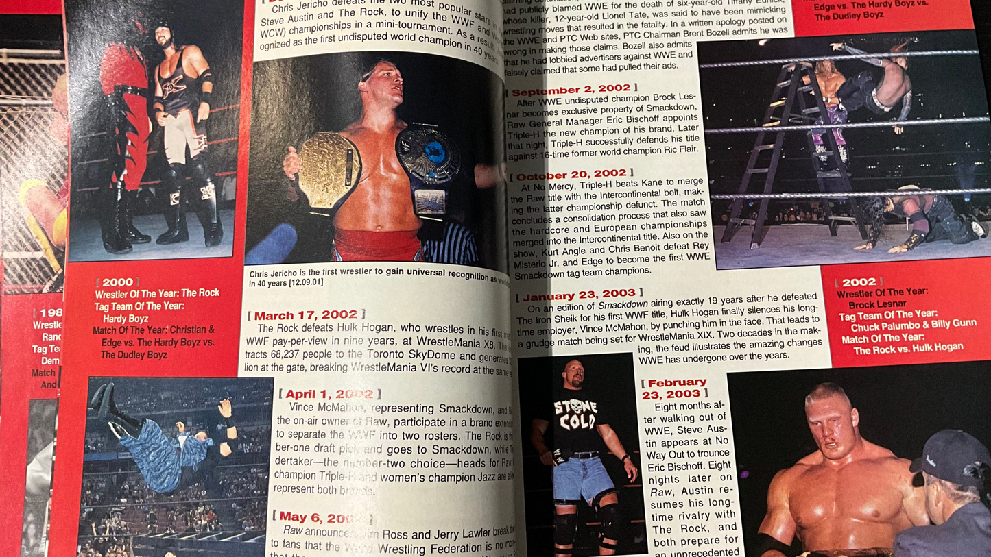 WWWE 2003 Pro Wrestling Illustrated WW-Elite Magazine