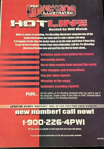 WWWE 2003 Pro Wrestling Illustrated WW-Elite Magazine