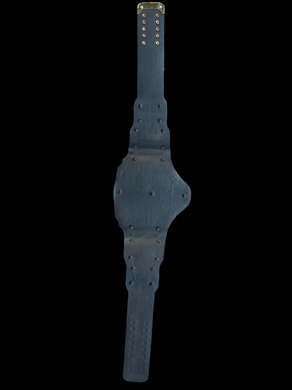 WWF 1987 Hulk Hogan Signed Title Belt 24KT