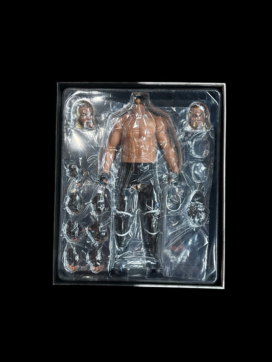2017 Storm Collectibles 1:6 Scale Hollywood Hogan signed twice