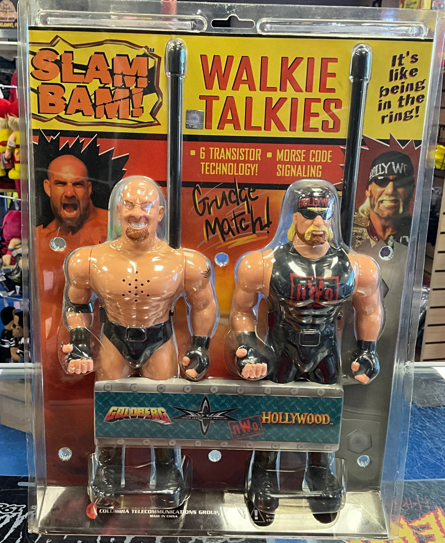 Slam Bam Walkie Talkies Hollywood Hogan and Goldberg