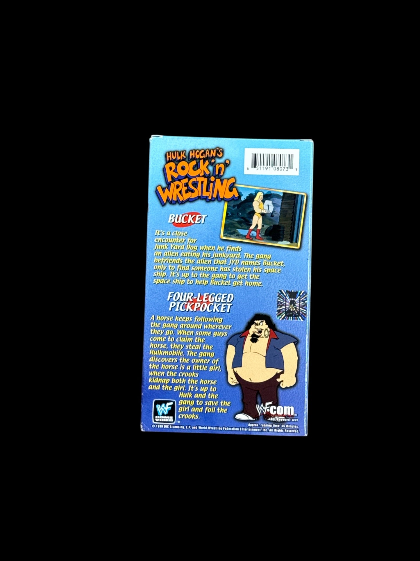 WWF: Hulk Hogan’s Rock’n’ Wrestling Volume 3 VHS Signed