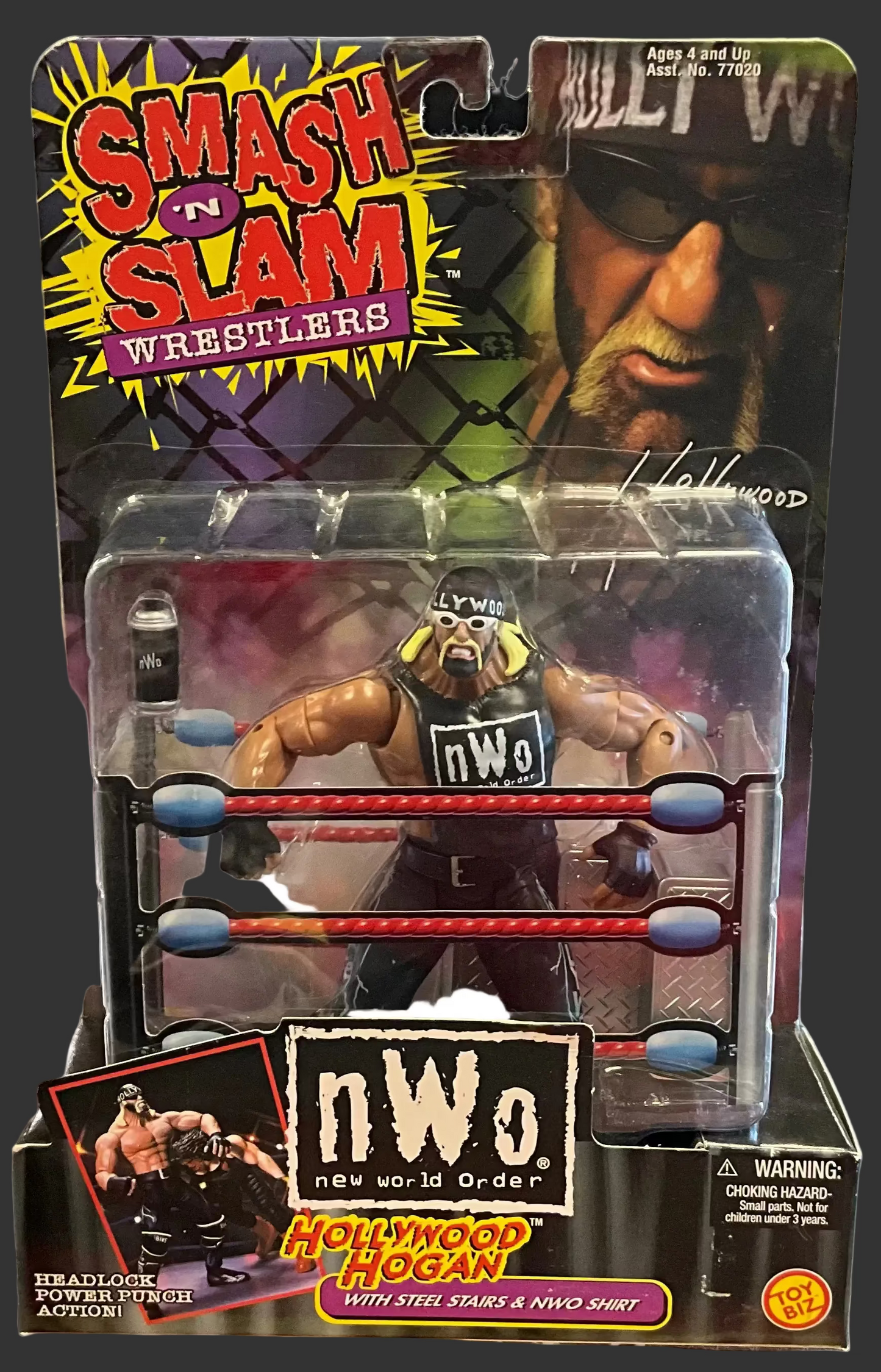 Smash N Slam Hollywood Hogan Figure