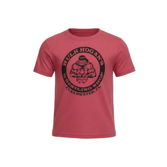 Red HBS Circle Crab Youth T-Shirt