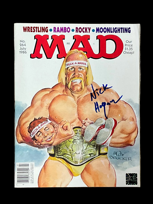 MAD Magazine Signed by Nick Hogan