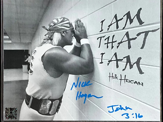 I Am That I Am 8x10 Photo signed by Nick Hogan
