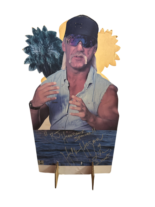 Hulk Hogan RJ Hurricane Spencer Original Cut Out 10x18