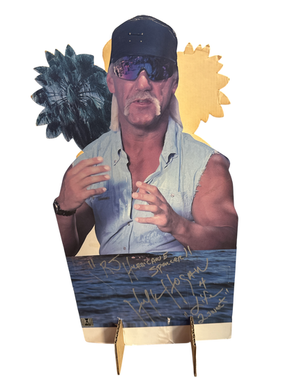 Hulk Hogan RJ Hurricane Spencer Original Cut Out 10x18
