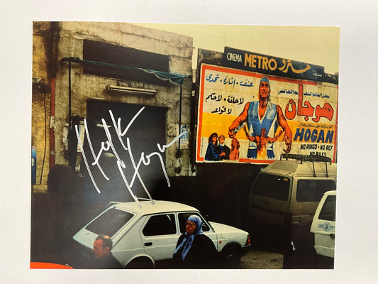 Signed Hulk Hogan Japan 8x10