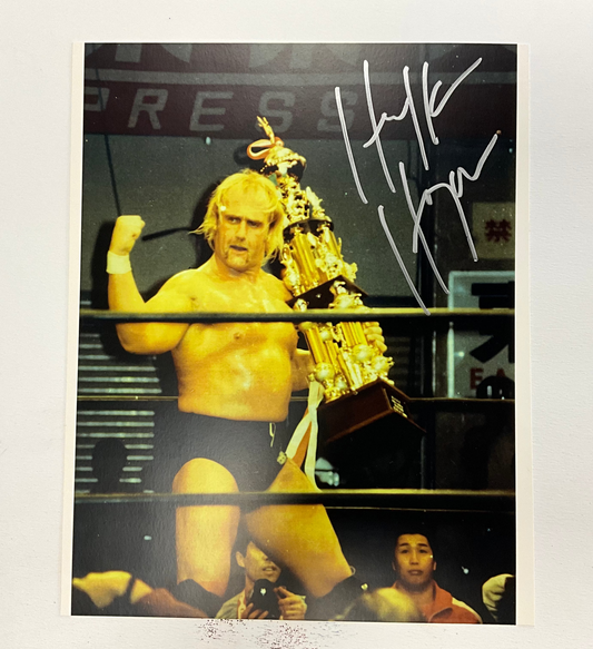 Signed Hulk Hogan 8x10 Photo