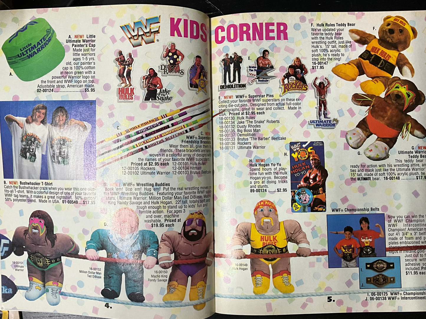 WF Word Wrestling Program Signed Volume 182