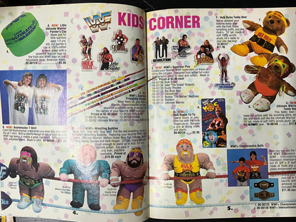 WF Word Wrestling Program Signed Volume 182