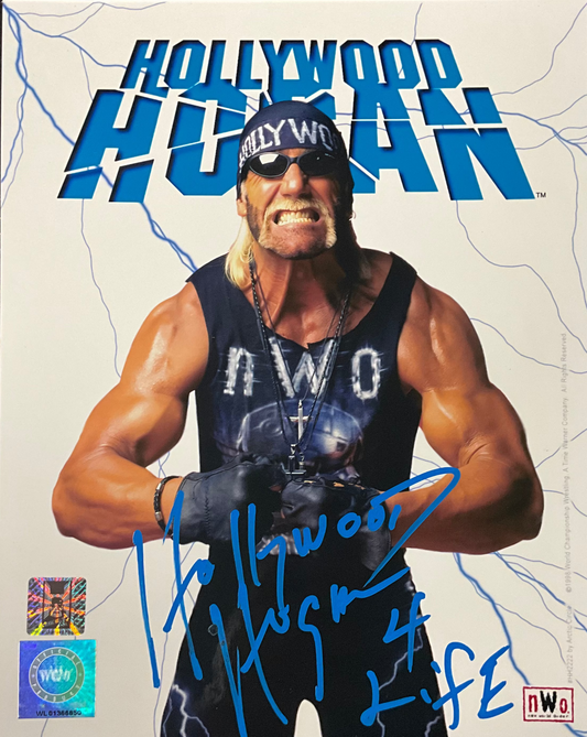 Signed Hollywood Hogan 4 Life 8x10 Original Photo