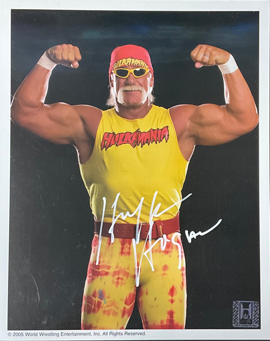 Hulkamania Hulk Hogan 2005 Signed 8x10 Photo