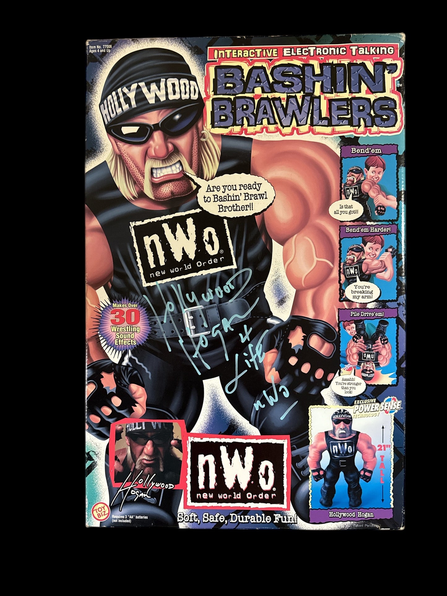 Hollywood Hogan Signed Wrestling Buddy